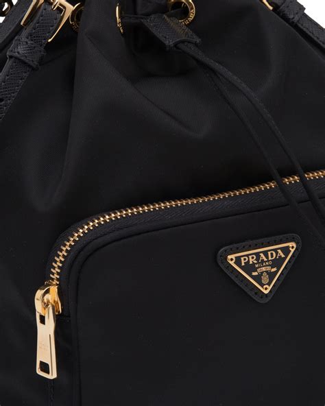 nylon Prada duet shoulder bag